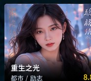 黄果短剭《重生之光》都市励志短剧海报